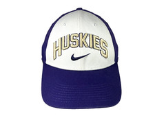 WASHINGTON HUSKIES UW Football NIKE LEGACY91 BASEBALL HAT Flex Fit Golf Cap S/M