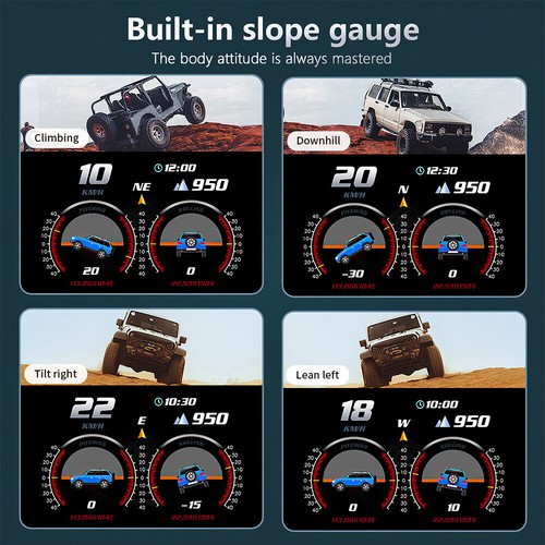 OBD2+GPS HUD Gauge Head Up Car Digital Display Speedometer Turbo RPM Alarm Temp - Picture 12 of 15