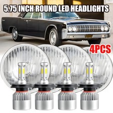 For 1958-1979 Lincoln Continental 5-34 5.75 Led Headlights Hilow Wdrl 4pcs For 1958-1979 Lincoln Continental 5-34 5.75 Led Headlights Hilow Wdrl 4pcs