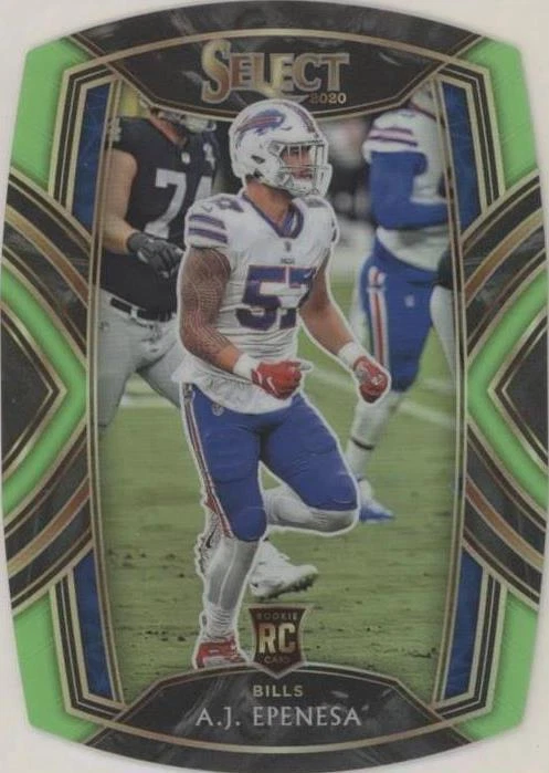 Neon Green Prizm Die-Cut