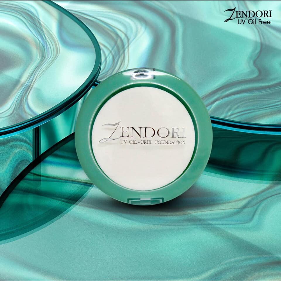 3X ZENDORI UV Oil-Free Foundatuion SPF 12 Makeup Face Powder 8g