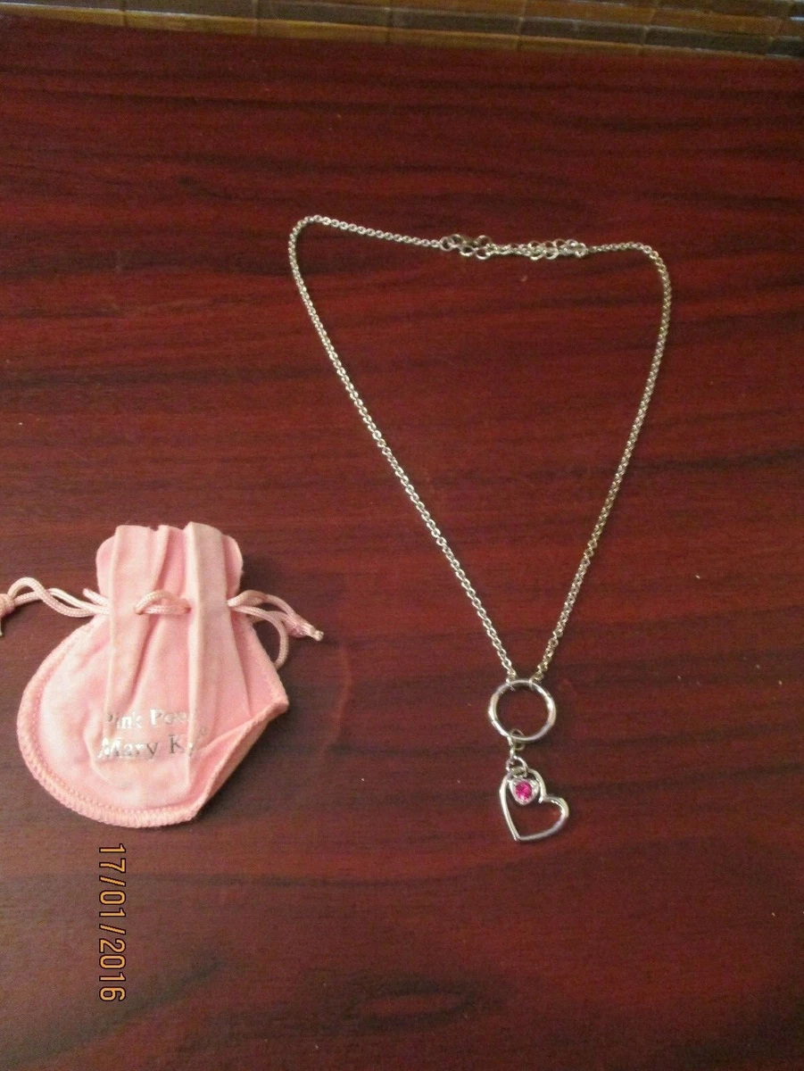 Ladies cheap heart necklace