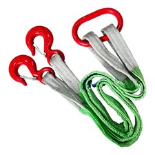 Heavy Duty Two Leg Bridle Web Sling 5ft 8800lbs Capacity Lifting Slings Straps