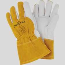 Tillman Mig Welding & Heat Protective Gloves  Large  Cow Hide / Goat Skin   48L