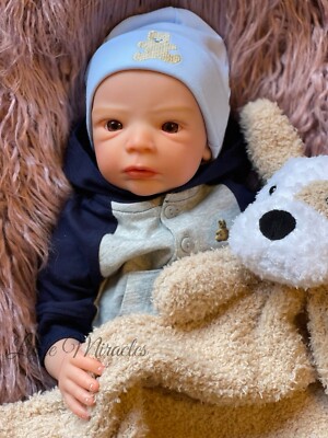 Handmade Reborn Doll, Realistic Baby Doll, Collectible Doll