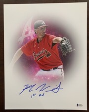 Kyle Wright Auto Signed Photo 11x14 Braves Vandy With 1st Round Pick Beckett COA