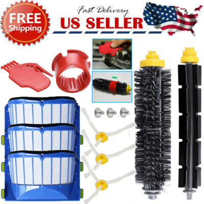 Suitable for iRobot Rumba 600 Series 620 630 Vacuum Cleaner Durable Filter Kit