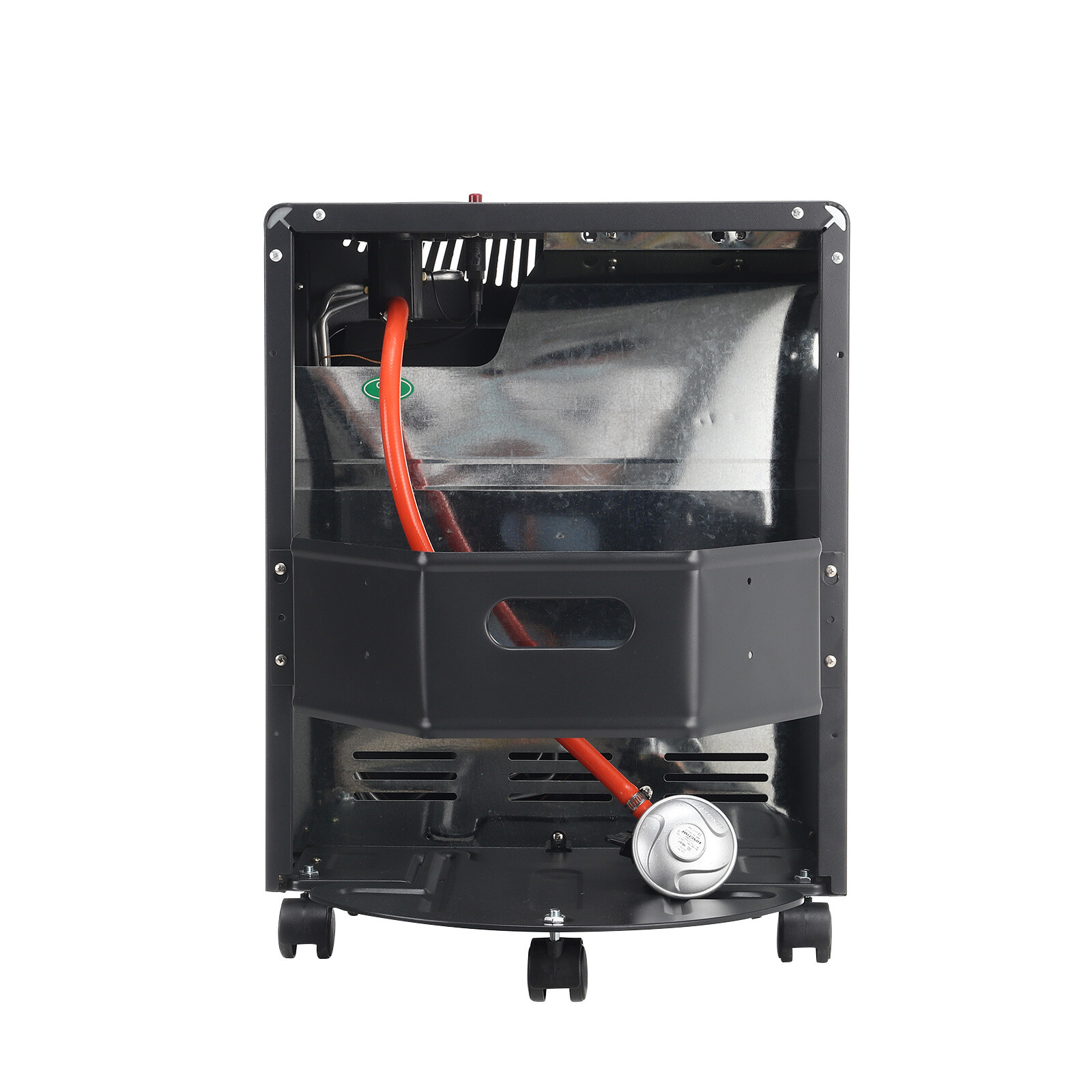 Small Gas Space Heater Portable Cabinet Calor Butane Fire with Hose u0026amp;  Regulator | eBay