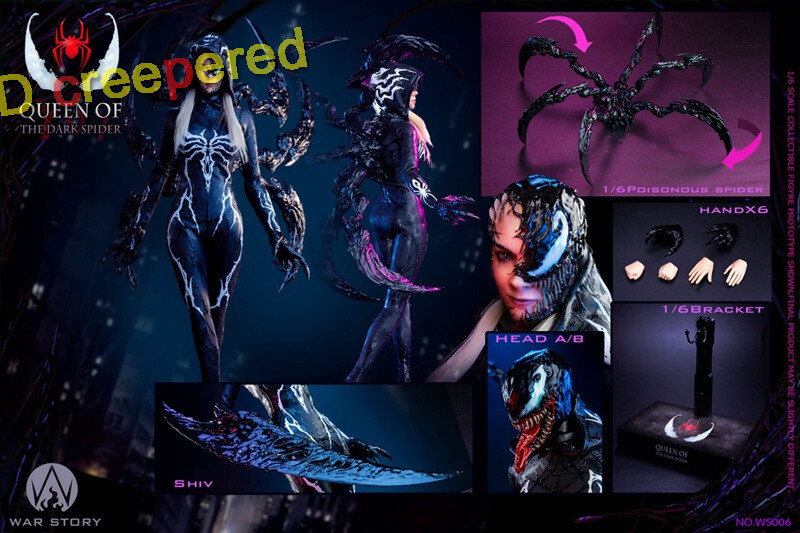 WAR STORY Venom Female WS006 1:6 Action Figure Collectible Toys