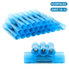 100x Waterproof Heat Shrink Wire Connectors Crimp Seal Electrical Terminals kit