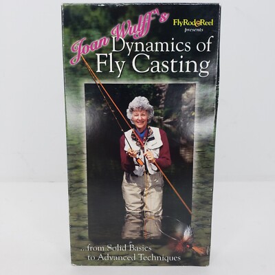 Joan Wuff's Dynamics of Fly Casting Vintage VHS Women's Fly Fishing