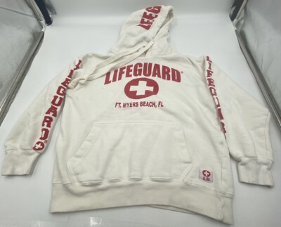 Lifeguard Fort Meyers, FL Women's Sweatshirt Pullover Hoodie Size