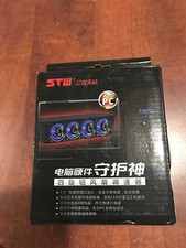 PerryLee Four Channel Turn Knob Multi-Fan Cooling Controller Front Panel -3.5...