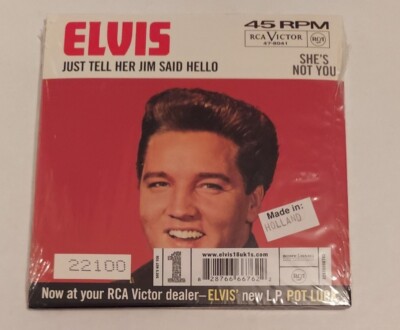 Elvis Presley She's Not You Limited Edition CD import SEALED