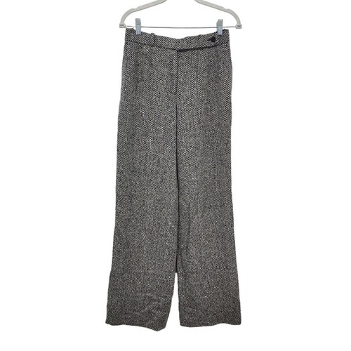 Celine, Vintage Celine Wool Trouser Pants Lined Wide Leg