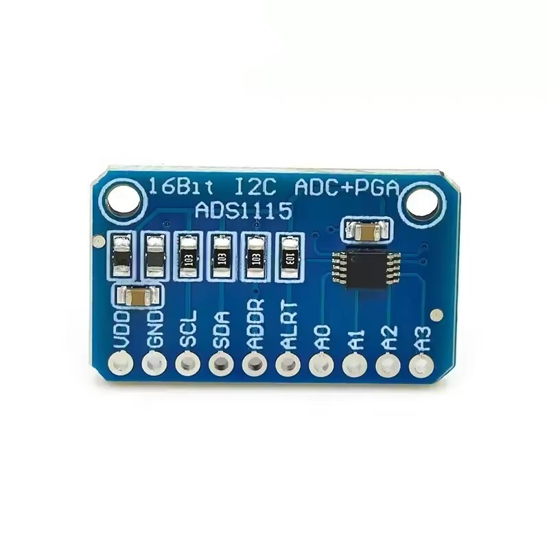 ADS1115 4Channel 16-Bit I2C ADC Module with Pro Gain Amplifier for ...