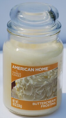 Buttercreme Frosting 19oz.  Jar Candle American Home by Yankee Candle