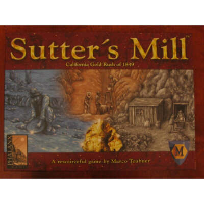 Sutter's Mill board game