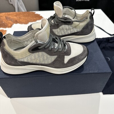 Size 7.5 - Dior B25 Runner Dior Oblique - Grey