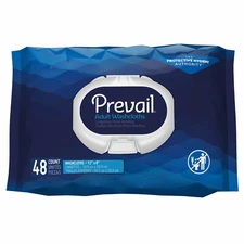 Prevail Adult Wipe or Washcloth 8 x 12" 48 Wipes