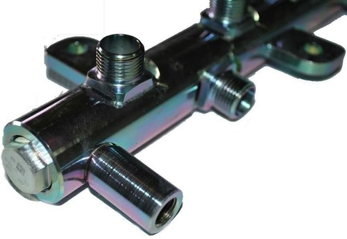 Riel de combustible BOSCH OEM con sensor para Dodge RAM 07.5-12 Cummins 6.7 diésel 0445226044 - Imagen 2 de 4