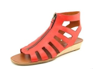 women's red gladiator sandals