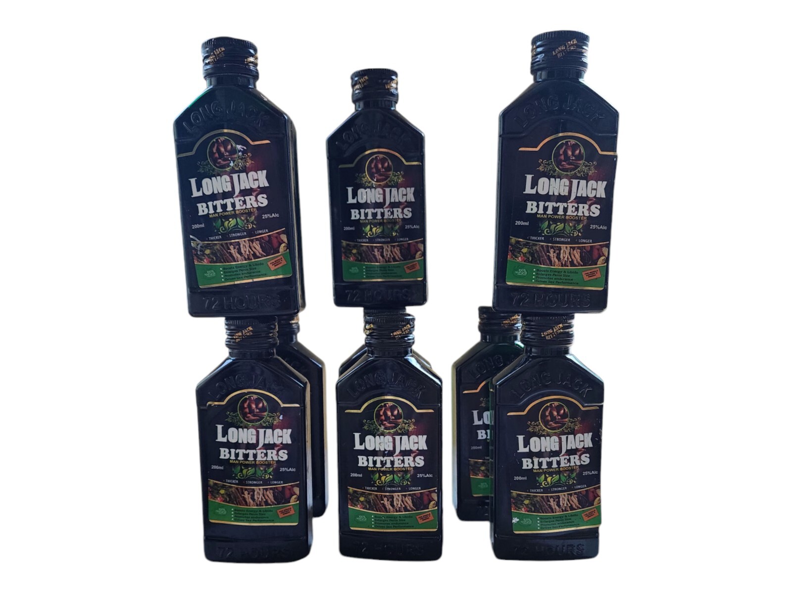 LONG JACK BITTERS, A VERY GOOD LOCAL HERBS TO ENHANCE MEN LIBIDO (3BOTTLES).