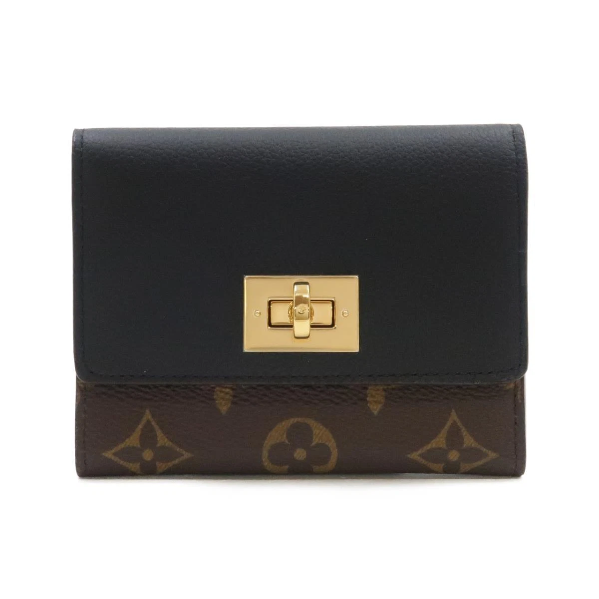 Authentic LOUIS VUITTON Monogram portefeuille Victorine M82640  