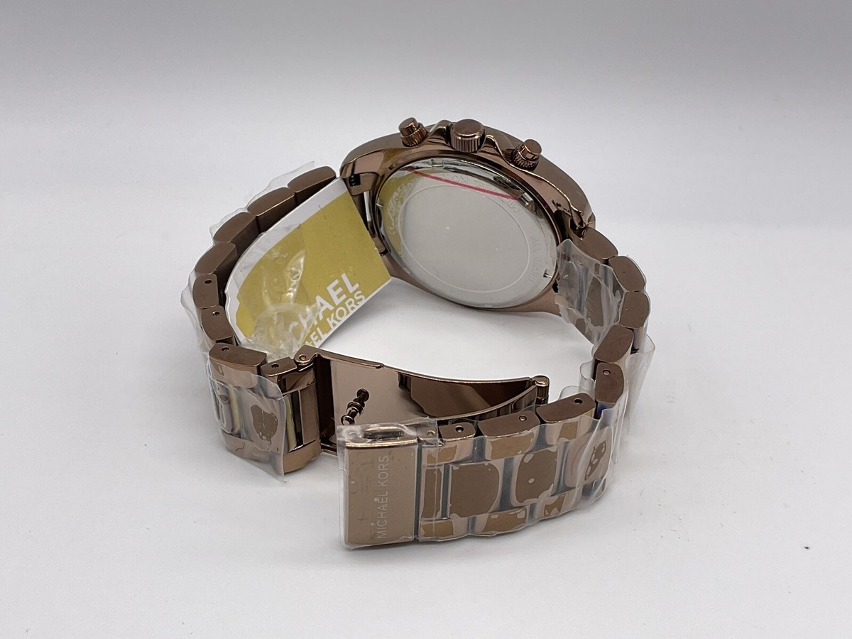 Michael Kors MK-5493 Blair Chronograph Brown PVD Women's Watch