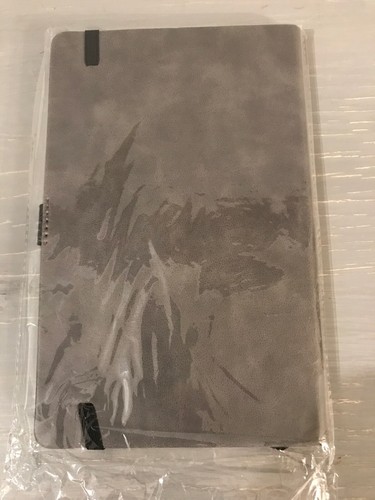8.25" Gray NFL Houston Texans Laser Engraved Notepad with Elastic Band NEW - Picture 3 of 3