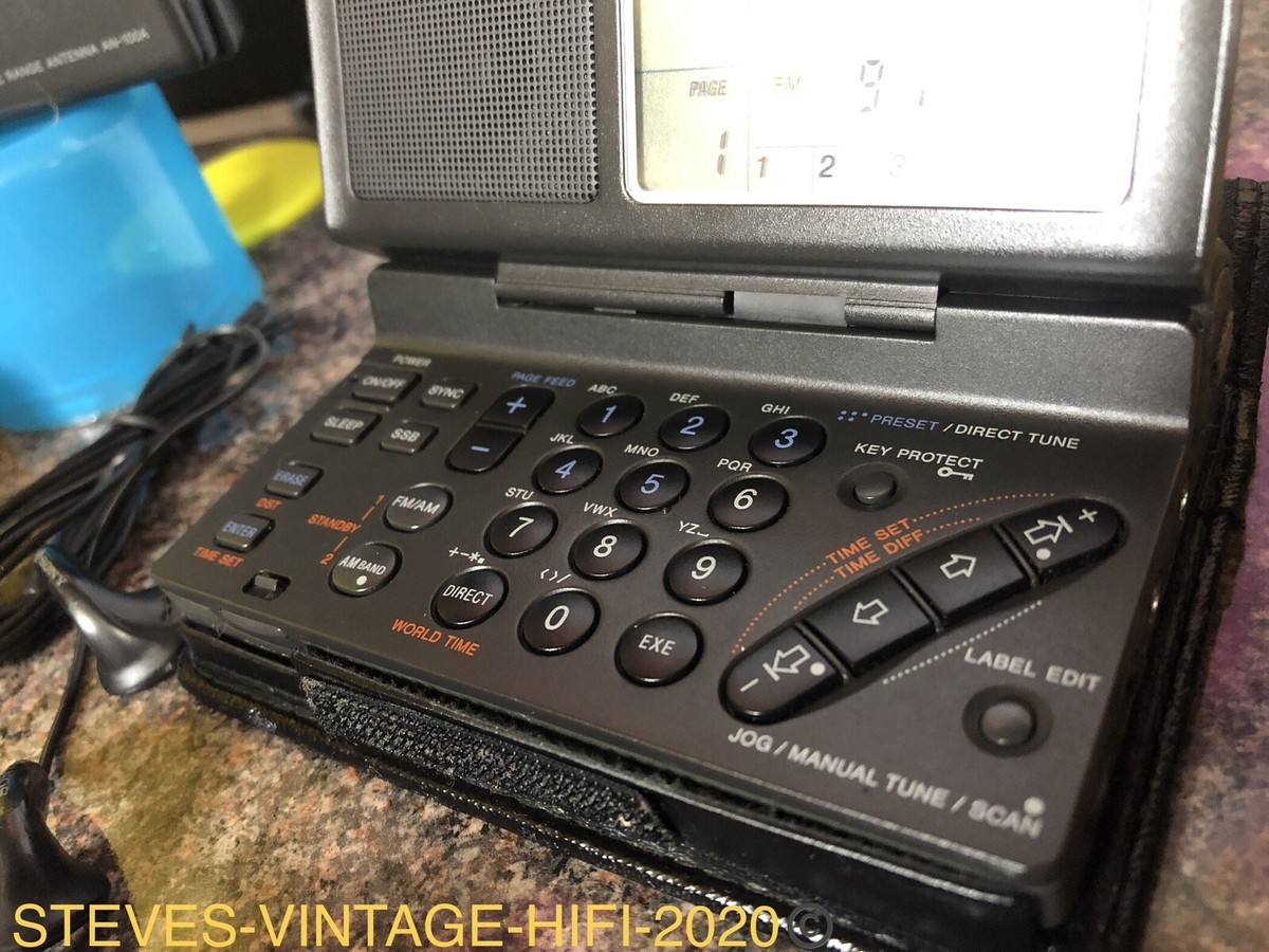 ソニー 1円～SONYソニー ICF-SW100 FMステレオ/LW/MW/SW ワールド