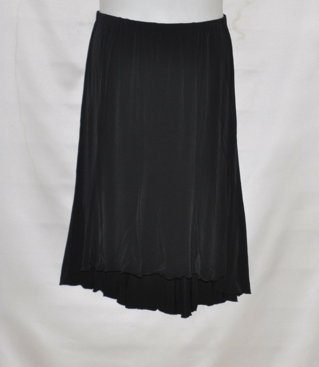 Mark of Style by Mark Zunino Knit Skirt with Hi-Low Hem Size Mark of Style by Mark Zunino Knit Skirt with Hi-Low Hem Size