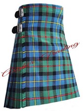 Clan MacLeod of Harris Ancient Tartan 8 Yard Kilt, 16Oz Tartan Traditional kilts