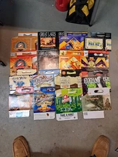 LOT OF 16 DIFFERENT BEER 6 PACK BOTTLE HOLDERS FROM VARIOUS BREWERIES