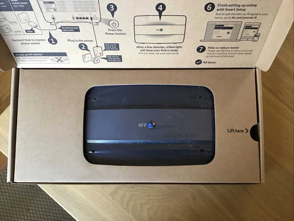 BT SMART HUB SA 7.0 Graphite Grey BRAND NEW IN BOX - Image 3 of 4