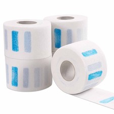 5 Rolls Disposable Neck Strips for Barber Shop,Professional Stretchy Paper Ha...