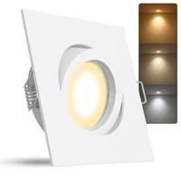 Led Einbaustrahler Schwenkbar Lumiflex Led GU10 6W Warm Neutral Kalt Deckenlampe