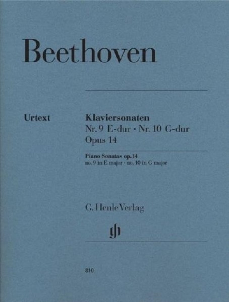 Beethoven, Ludwig Van - Klaviersonaten Nr. 9 Und Nr. 10 E-Dur Und G-Dur Op. ...-image