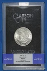 BETTER DATE NGC MS63 1881-CC GSA MORGAN SILVER DOLLAR $1 W BOX & COA (01)