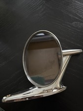 Vintage Chrome Round Side View Mirror Vintage Chrome Round Side View Mirror