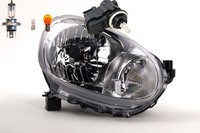 Scheinwerfer Passend FüR Nissan Micra K13 05/10-05/13 Rechts Leuc. M. Stellmotor