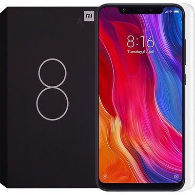 Xiaomi Mi 8 4G White 64GB + 6GB Dual-SIM Factory Unlocked GSM NEW