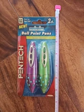 BNIP PenTech Miniz ballpoint 0.9mm pens cute purple green back to school gift
