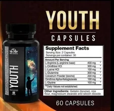 Vida Divina Youth Natural and Organic Capsules Feel and Look Young Again