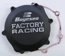 Yamaha YZ85 2003-2023, YZ65 Boyesen Factory Clutch Cover Black CC-30B