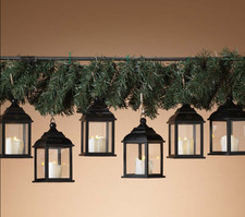 LED Candle Lanterns with Remote - Set of 6