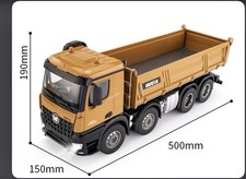 HUINA 1536  1:14 RC Kipper Truck – Baustellen LKW mit Licht & Sound
