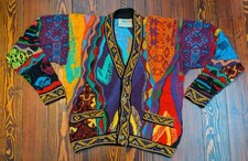 Vintage Coogi Australia Cardigan Kids Size Tag 8-10 See Measurements/Description