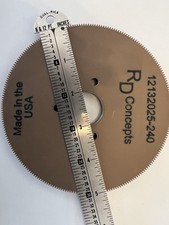 Wurlitzer 5" 240 Tooth Worm Reproduction Replacement Gear