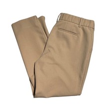 Talbots Hampshire Ankle Pant Tan Women's Dress Pant Office Business Size 8P EUC
